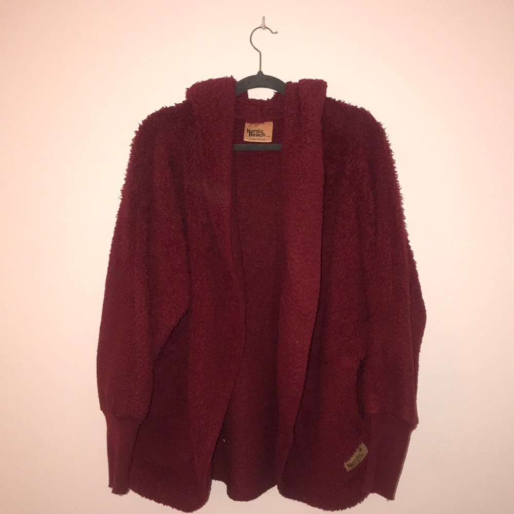 red velvet nordic beach wrap